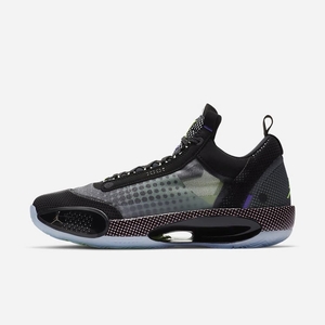 Chaussure De Basket Nike Air Jordan XXXIV Low Noir 3561-420 Black/Vapor Green/Bleached Coral/White Homme | NBF-39563353